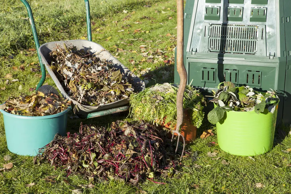 Garden composting