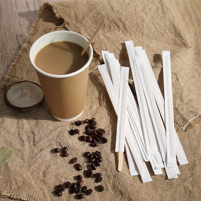 Ancheng Wooden Coffee Stirrers 