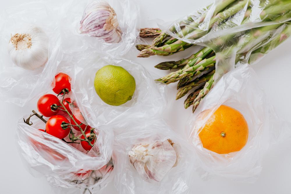 clear plastic bags for fruits
