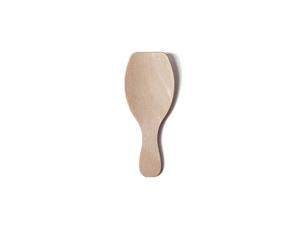 Disposable Wooden Yogurt Spoon 2.6''