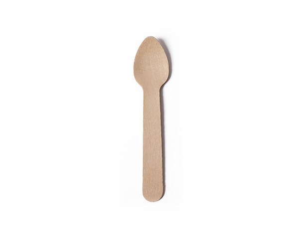 Disposable Wooden Teaspoon 4.3''