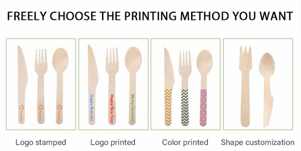 You can customize brand logos or fun patterns on disposable products.