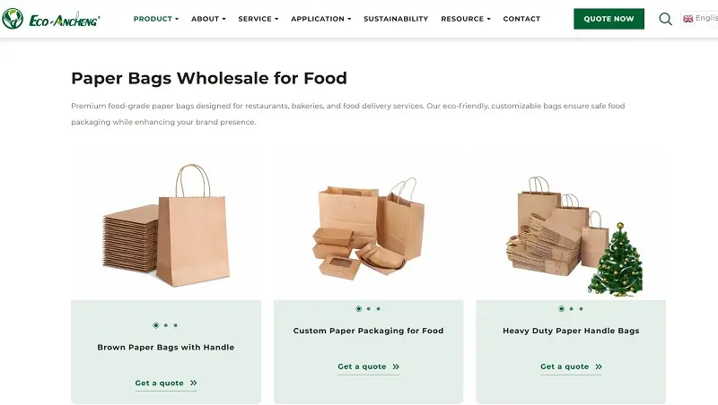 Paper packaging solutions from Ancheng
