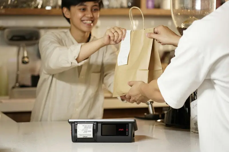 Restaurants use paper lunch bags to pack takeout food.
