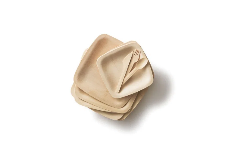 Ancheng high end disposable plates made of bamboo