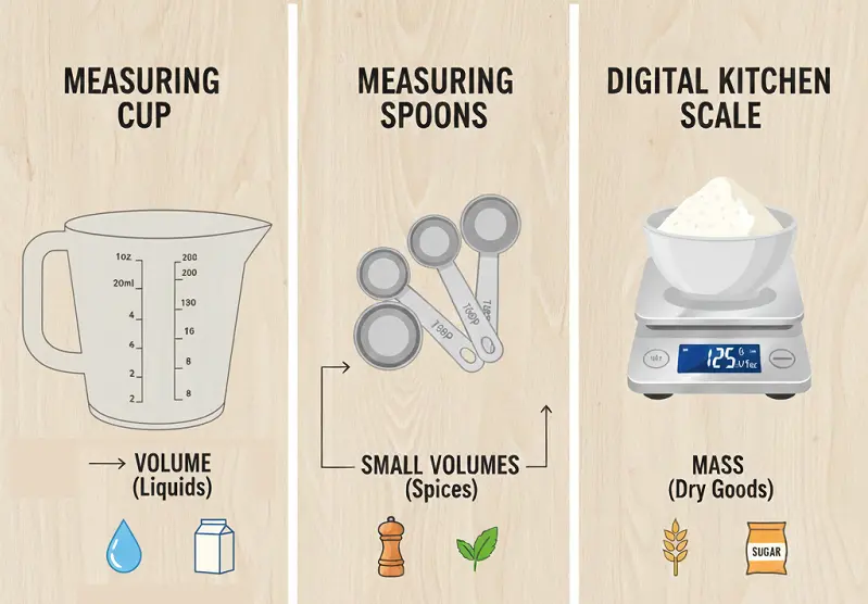 Different measuring tools and their applications