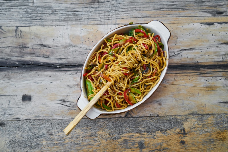 Eating Noodles with Chinese Chopsticks