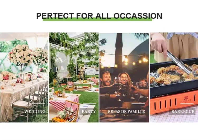Sustainable tableware and food packaging are suitable for most food service industries.