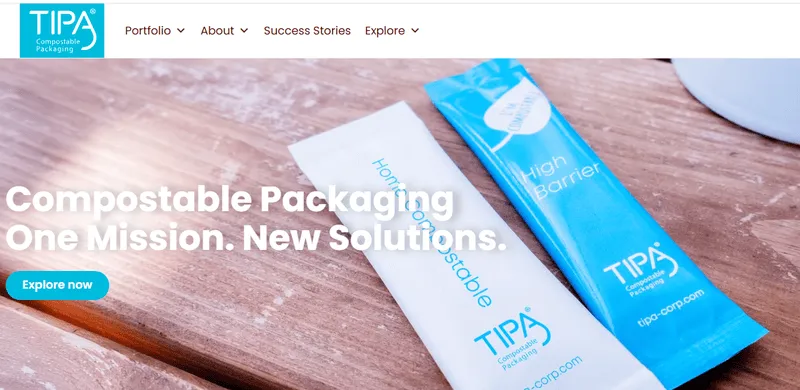 TIPA Israeli sustainable packaging company