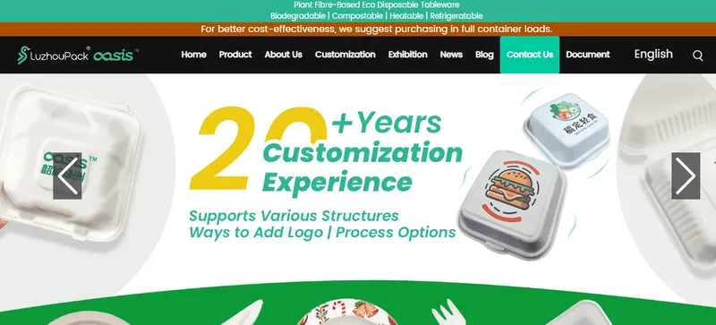 Luzhou Chinese sustainable packaging