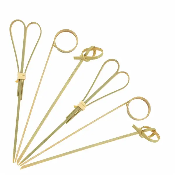bamboo knot skewer