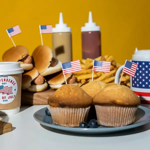 Wooden Flag Toothpick