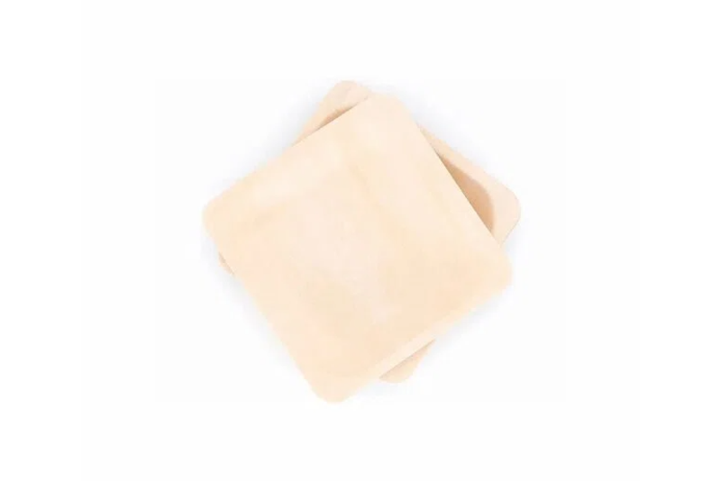 square wood plate