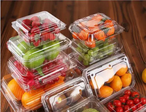 clear pla food containers