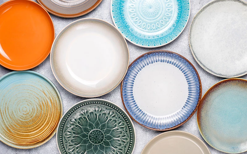 different types of dinner plates