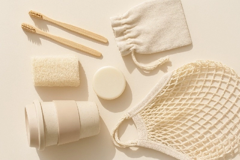 Bamboo toothbrushes, cups, and other bamboo products