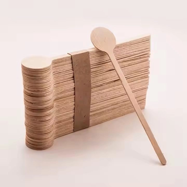 wooden coffee stics with round top