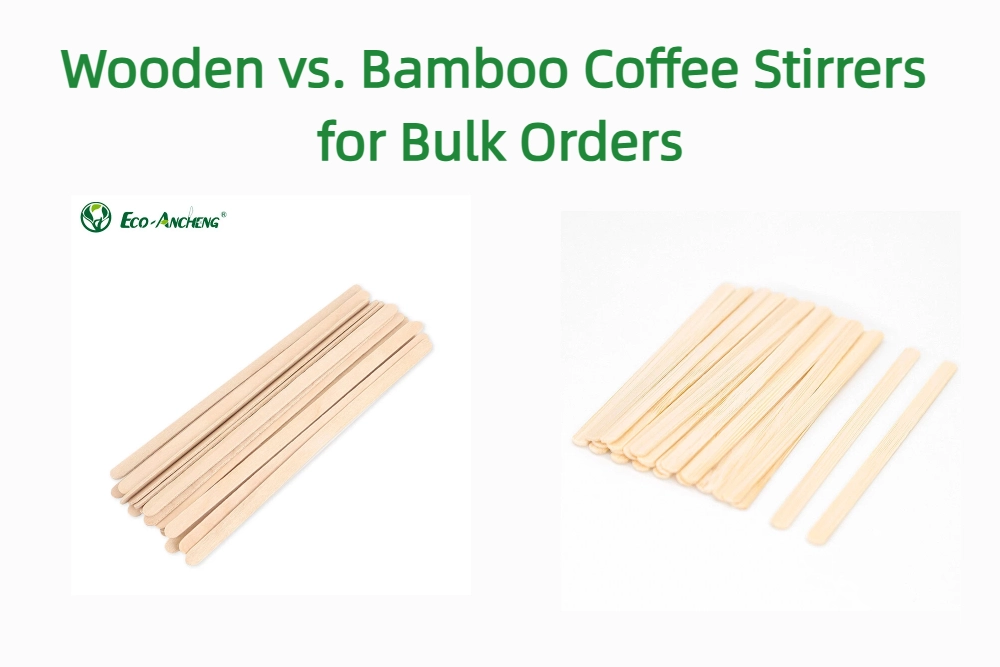 Wooden vs Bamboo Coffee Stirrers: Which Is Better for Bulk Orders?