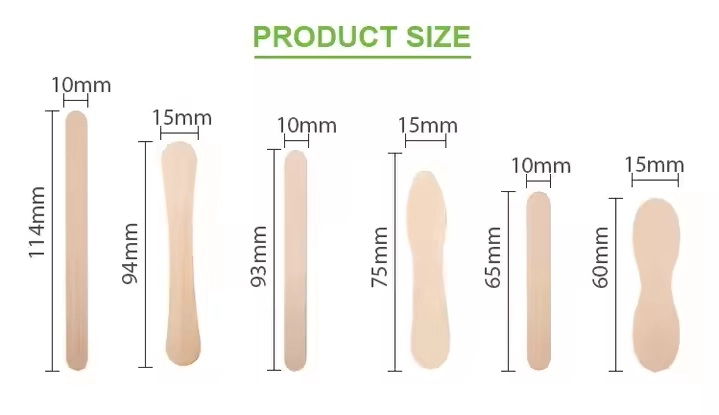 ice cream sticks size