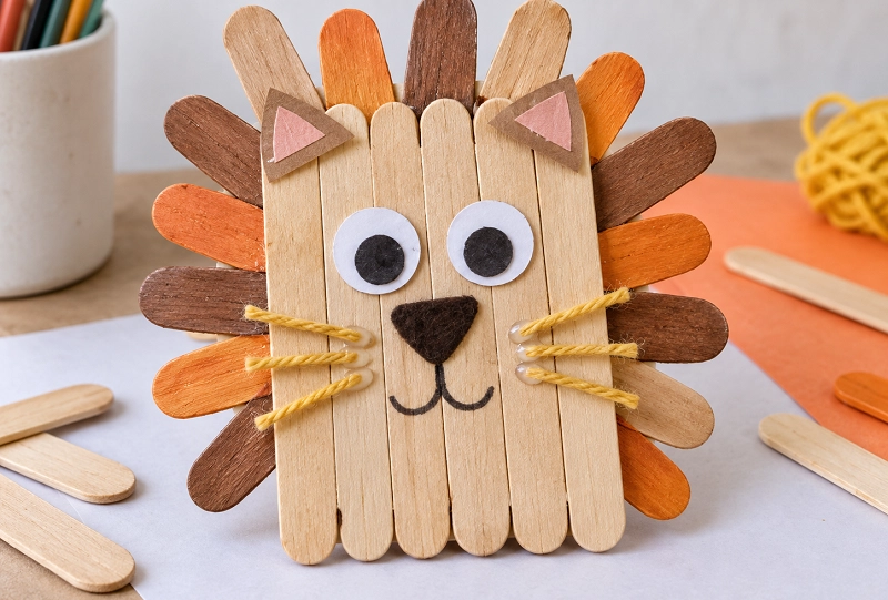 wooden craft sticks