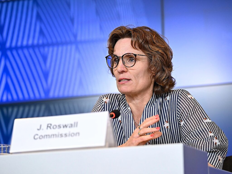 European Commissioner for Environment Jessika Roswall