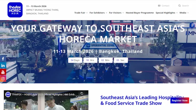 Thaifex HOREC Asia