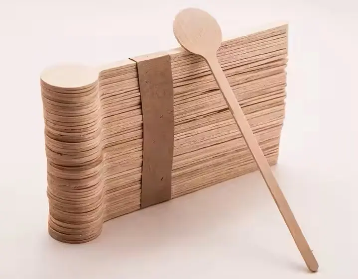 wooden stir sticks with round top