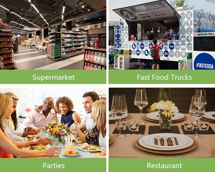 Different application scenarios have different requirements for tableware procurement