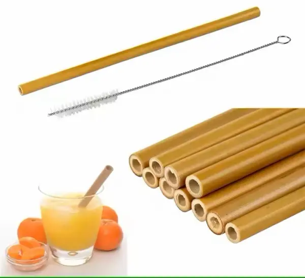 reusable bamboo straws
