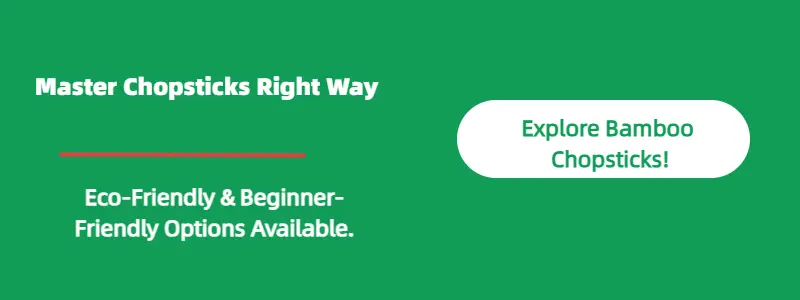 Get bamboo chopsticks for beginners