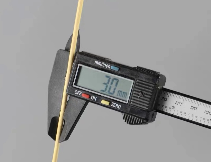 Ancheng bamboo skewers have the smallest tolerance.