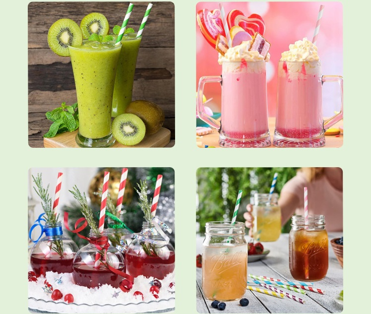 The Use of Drinking Straws in Different Beverages